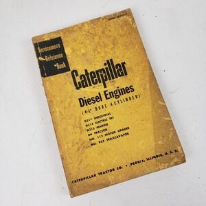 Caterpillar Diesel Engines 4.5 Bore 4-Cylinder Service Reference Book 30522-2